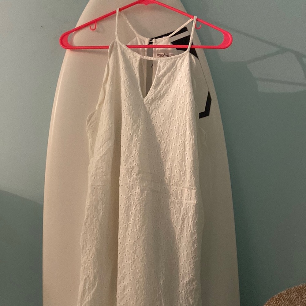 Lacy White Girls Dress